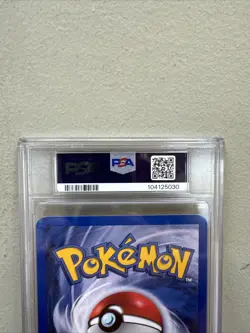 Pokemon Aquapolis Box Topper Suicune Reverse Holo Foil Jumbo Near Mint PSA 8 - Image 5