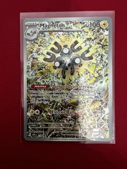 Pokemon TCG Magneton 159 SVP Black Star Promo - Image 1