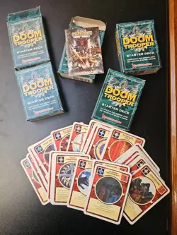 Doomtrooper CCG Cards Lot - Image 1