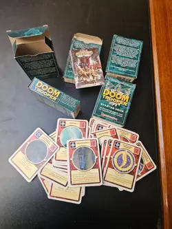 Doomtrooper CCG Cards Lot - Image 2