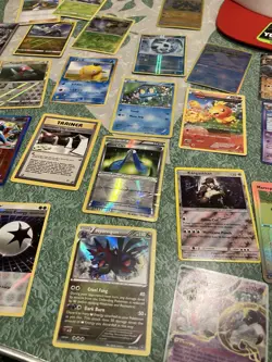 Big Bundle Of Pokemon Cards And New Pokemon Youth Ballcap - Image 2
