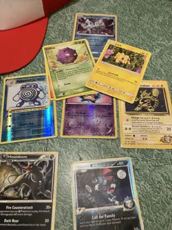 Big Bundle Of Pokemon Cards And New Pokemon Youth Ballcap - Image 5