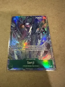 One Piece Card Game TCG Sanji OP13-027 Alt Art M/NM Condition - Image 5