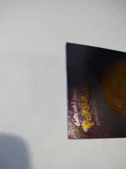 New Pokemon Psyduck Danone Promo Card Stadium TIP Shiny Foil #54 Rare Silver - Image 4