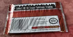 Topps Pokemon Gotta Catch'em All! 7 Trading Cards Plus 1 Foil FACTORY SEALED - Image 2