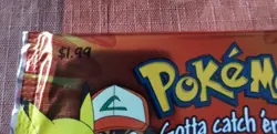 Topps Pokemon Gotta Catch'em All! 7 Trading Cards Plus 1 Foil FACTORY SEALED - Image 3