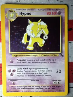 Hypno 8/62 Fossil Holo 1999 Tcg Pokemon Card VLP - Image 1