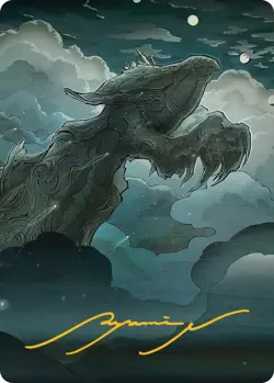 Sin, Spira's Punishment Art Card (Gold-Stamped Signature) FINAL FANTASY Art Seri - Image 1