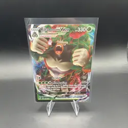 Rillaboom VMAX FULL ART ULTRA RARE 018/192 SWSH Rebel Clash Pokemon 2020 Card - Image 1