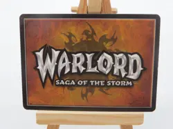 WARLORD Saga of the Storm CCG Mercenary Character Card ZARTOCH 089/300 - Image 2
