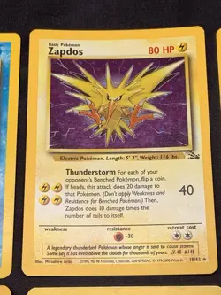 Vintage Pokemon Cards Rare Holo Lot WOTC Era Only - Mewtwo, Vaporeon, Gyarados - Image 3