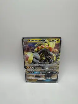 Kommo-O GX SM71 Ultra Rare Black Star Promo Card NM/M (Normal Size) Pokemon TCG - Image 1