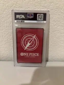One Piece PSA 10 Shanks Leader OP09-001 PSA Magazine Promo Card Gem Mint - Image 2