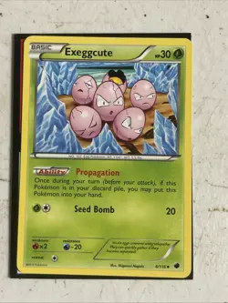 Pokemon Card - Exeggcute - Propogation - UC (4/116) BW Plasma Freeze *MP* - Image 1