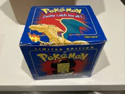 Vintage Sealed Pokemon Charizard 23K Gold-Plated Trading Card With Red Pokeball - Image 2