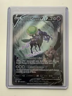 Pokemon TCG Shadow Rider Calyrex V Full Art Holo Card Chilling Reign 172/198 NM - Image 4