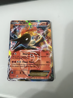 Moltres EX 14/135 Holo Ultra Rare Plasma Freeze Pokemon Card LP - Image 1
