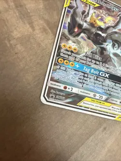 Pokemon Pikachu & Zekrom GX TCG Sun & Moon SM168 Holo Promo Card - Image 2