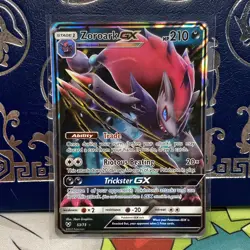 Zoroark GX 53/73 Shining Legends Ultra Rare Pokemon Card NM MINT - Image 1