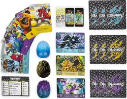 DRAGAMONZ MINI FIGURE SET MYSTERY 3 PACK 18 TRADING CARDS MISB SPIN MASTER 2019 778988169698 - Image 2