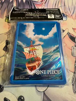 BANDAI ONE PIECE CARD GAME - Card Sleeve Premium Going Merry 70 pcs - Image 1