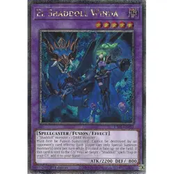 Yu-Gi-Oh Quarter Century Secret Rare Foil RA04-EN052 El Shaddoll Winda - Image 1