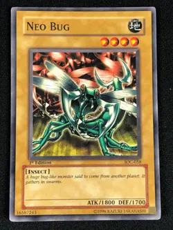 YUGIOH NEO BUG IOC-058 1ST COMMON (NM) - Image 1