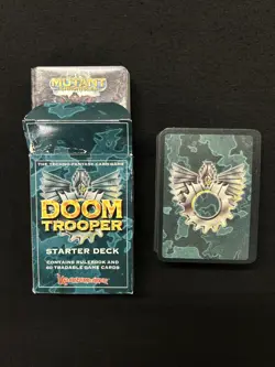 DOOMTROOPER CCG techno-fantasy 1994 starter deck + extra cards OOP - Image 2