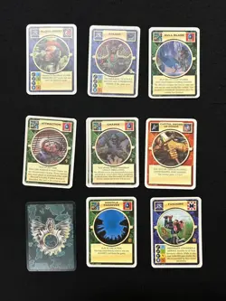 DOOMTROOPER CCG techno-fantasy 1994 starter deck + extra cards OOP - Image 3