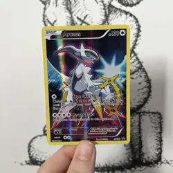 Arceus XY116 Full Art Black Star Promo Pokemon Card MINT /NM XY English 2016 - Image 1