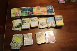 Large lot Pokemon cards, lots of shiny foil holo. 1300 total cards. 225 shiny - Image 2