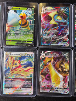 Pokemon Ultra Rare Lot 10 Cards EX V VMAX VSTAR Holos Walking Wake Zamazenta - Image 4