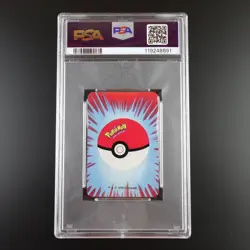 PSA 10 Dragonite Queen of Hearts Graded Pokemon Mini Bicycle Card - Image 4
