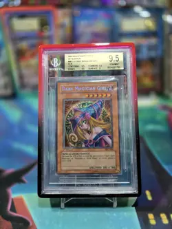 2003 MFC 000 Dark Magician Girl 1st Edition Secret Rare Yu-Gi-Oh! Card BGS 9.5 - Image 5