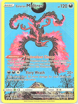 Galarian Moltres SWSH284 SWSH: Sword & Shield Promo Cards Holo *Pinhole - Image 1