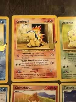 Pokemon Celebrations Jumbo Cards Alola Unova Johto Sinnoh Starters + Booster ! - Image 3
