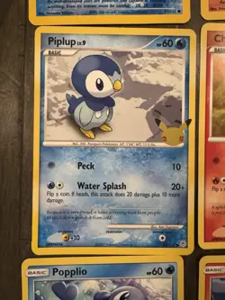 Pokemon Celebrations Jumbo Cards Alola Unova Johto Sinnoh Starters + Booster ! - Image 5