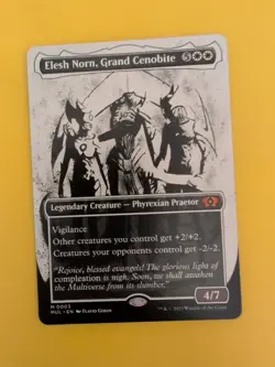 Elesh Norn,Grand Cenobite 0003 MUL Magic the Gathering Card. Rare NM as shown. - Image 1