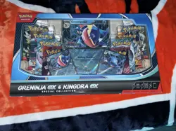 Pokemon Trading Card Game Greninja ex and Kingdra ex Special Collection Box NEW - Image 1