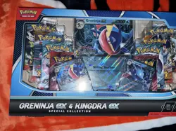 Pokemon Trading Card Game Greninja ex and Kingdra ex Special Collection Box NEW - Image 2