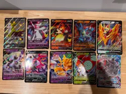 10 card lot - Pokemon V / VMAX JUMBO Charizard - Image 1