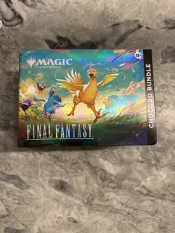 *SEALED/IN HAND* MTG FINAL FANTASY CHOCOBO BUNDLE BOX - box Damaged - Image 1