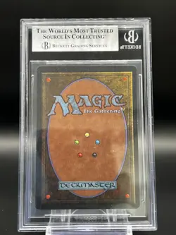 Magic MTG - Volcanic Island- Rare Lands- Revised BGS Graded 8 NM-MT - Image 2