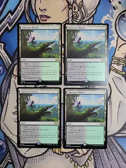 4x Llanowar Wastes - NM/M TDC MTG Magic - Image 1