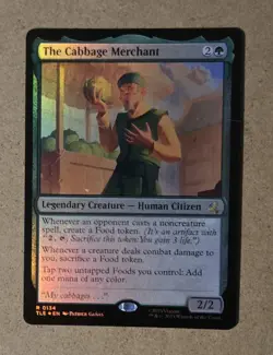 MTG - The Cabbage Merchant - Foil - Avatar The Last Airbender - Image 1