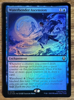 MTG Avatar: The Last Airbender, Waterbender Ascension - Foil - Image 1