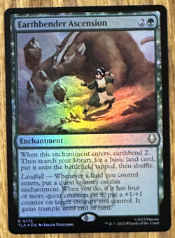 MTG Avatar: The Last Airbender, Earthbender Ascension - Foil - Image 1