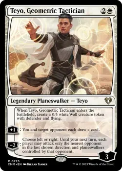 Teyo, Geometric Tactician Commander Masters Regular - Image 1