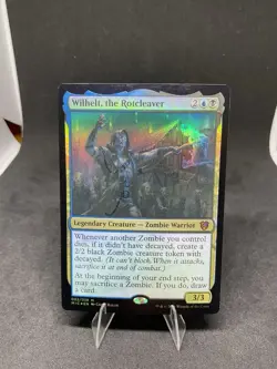 Wilhelt, the Rotcleaver Commander: Innistrad: Midnight Hunt Foil LP MTG 002 - Image 1