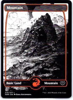 #275 Mountain (275) Innistrad: Crimson Vow Land - Image 1